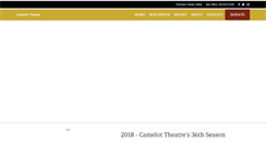 Desktop Screenshot of camelottheatre.org